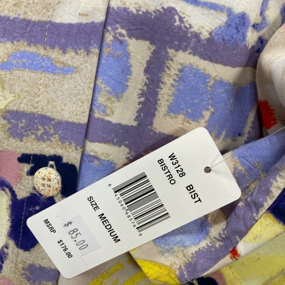 Jams World *Bistro* Rayon Button-Down Dress - Picture 9 of 10